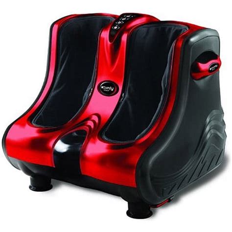 Ucomfy 8954 Leg And Foot Massager With Heat Option Redblack