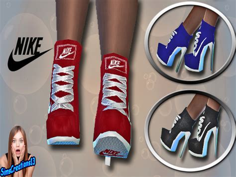 Shoes part 2 | air jordan 1's, balenciagas, gucci. SIMSCREATIONS13's Nike Ankle Boots - Mesh needed | Sims 4 Updates -♦- Sims 4 Finds & Sims 4 Must ...