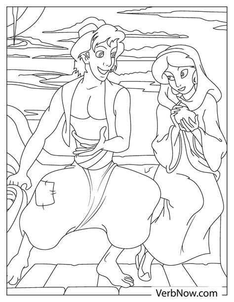 Free Princess Jasmin Coloring Pages And Book For Download Printable Verbnow