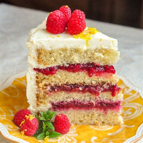 Raspberry Lemon Buttercream Cake A Real Old Fashioned Celebration Cake