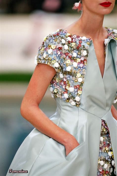 Chanel Springsummer 2019 Couture Detail Chanel Couture Style Haute