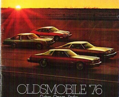 Oldsmobile Cutlass Omega Starfire Brochure Original
