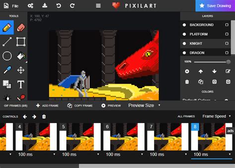Software Para Pixel Art La Aplicación Es Compatible Con Todos Los