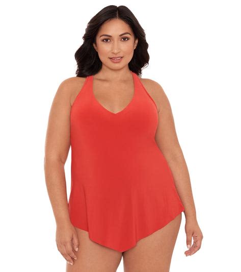 Magicsuit By Miraclesuit Plus Size Taylor Tankini Top At
