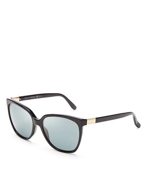 Gucci Polarized Oversized Wayfarer Sunglasses Bloomingdales