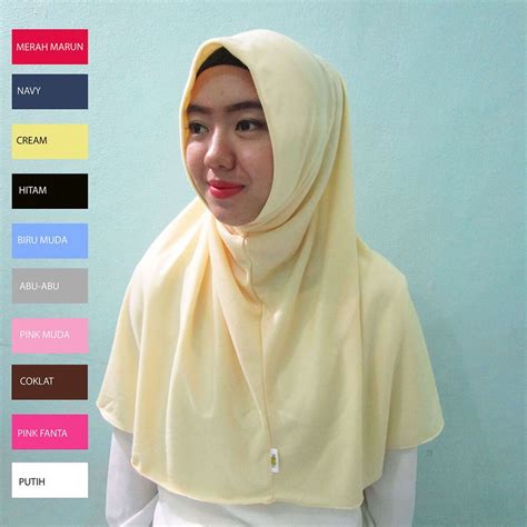 25 Warna Cream Jilbab Info Spesial