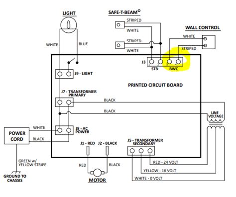 Genie Garage Door Opener Schematic