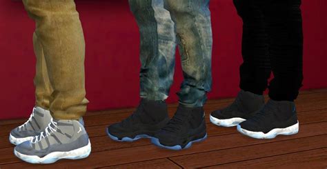 Jordan Shoes Sims 4 Cc Jordan Iv By Wockstar The Sims 4 Catalog D29
