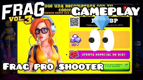 Frag Pro Shooter Vol3 🎯 Gameplay 🎮 New T Code🎁 Frag Pro Shooter Youtube