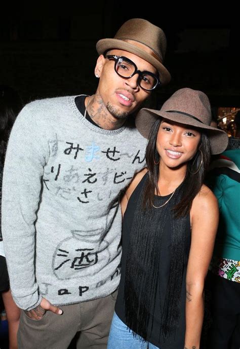 Chris Brown And Karrueche Tran Cuddle In Adorable Instagram Photo After