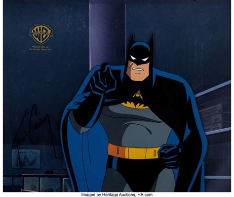 Batman The Animated Series Batman Production Cel Warner Brothers