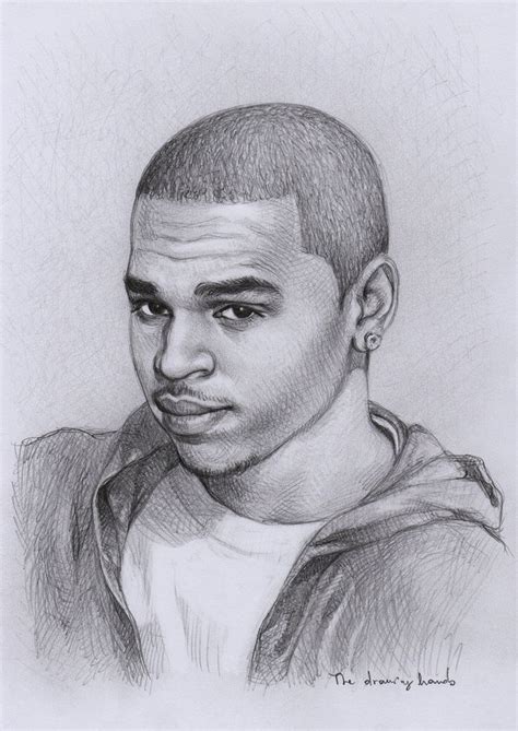 chris brown by thedrawinghands with images chris brown drawing chris brown chris brown style