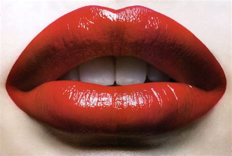 Lips Closeup Red Lipstick Wallpaper Coolwallpapersme