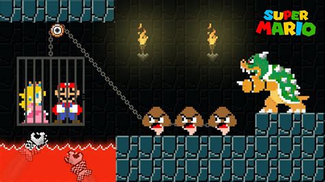 Mario Peach Escape Bowser In Maze Mayhem Game Animation Youtube