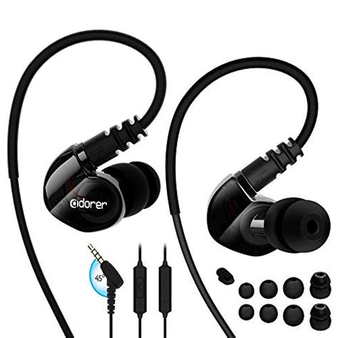 Adorer Sports Headphones RX6 Wired Earphones with ...