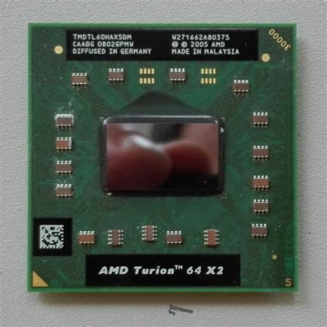 Processore Amd Turion 64 X2 Amd Turion Processor