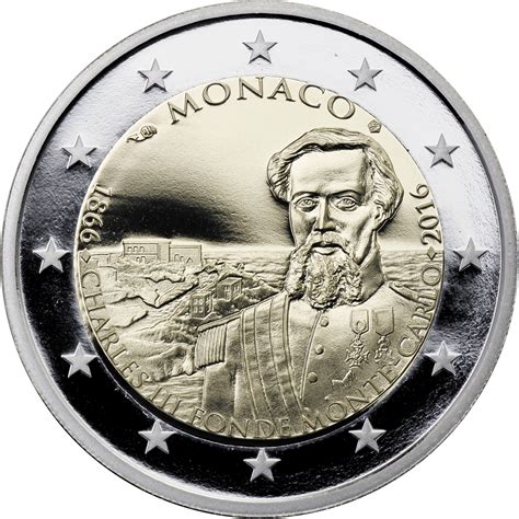 Monaco 2 Euro 2016 150 Jahre Monte Carlo