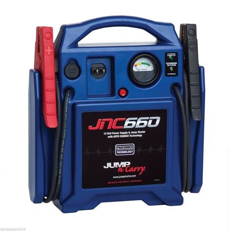 Jnc660 1700 Amp Heavy Duty 12v Booster Pack Portable Jump Starter