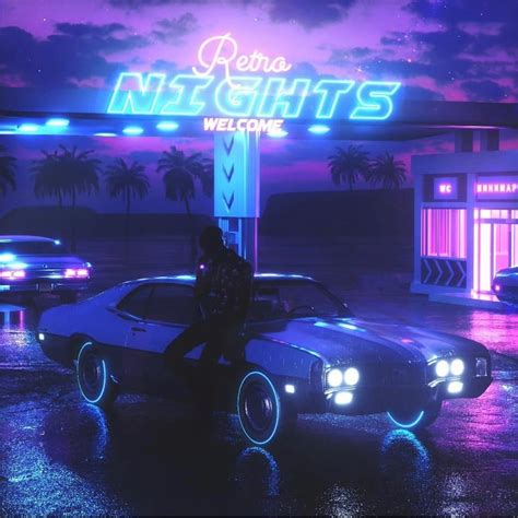 80s Sports Cars Neon Sports Cars