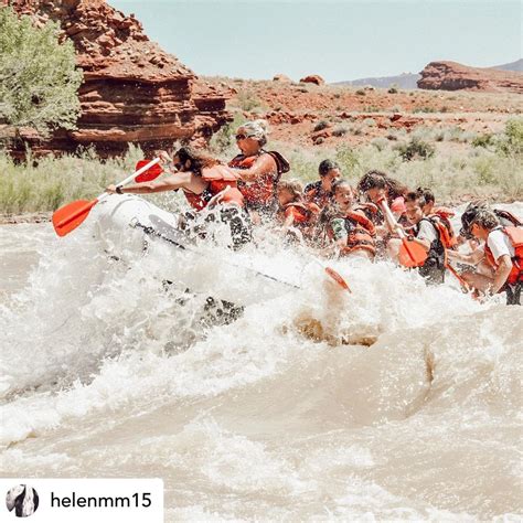 We Love This Action Shot From 📸helenmm15 River Rafting The Colorado