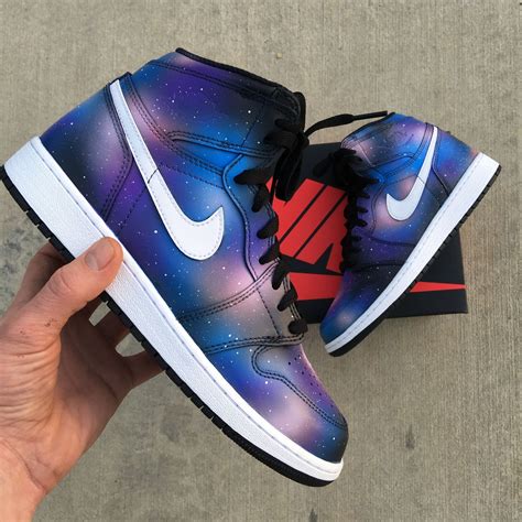 These Custom Hand Painted Jordan 1 Retro Sneakers Feature A My