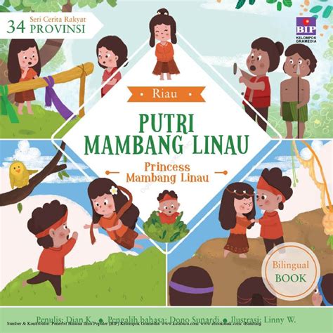 Ebook Seri Cerita Rakyat 34 Provinsi Putri Mambang Linau Ebook