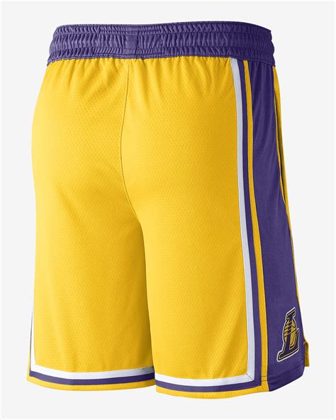 Los Angeles Lakers Icon Edition Mens Nike Nba Swingman Shorts Nike Sk