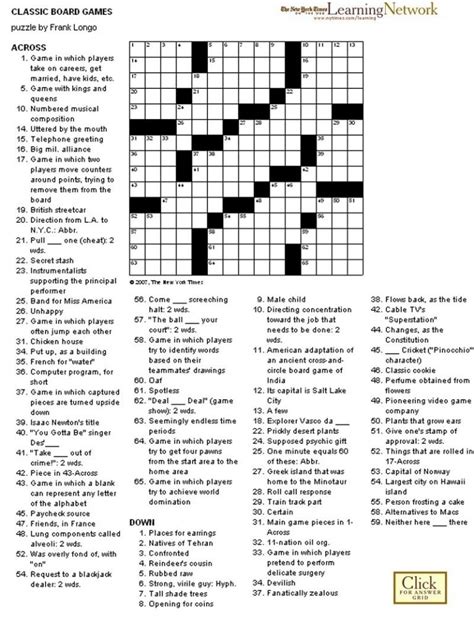 You can choose your academic level: Nyt Sunday Crossword Printable (86+ Images In Collection ...