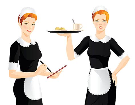 Waiter Taking Order Illustrations Royalty Free Vector Graphics And Clip
