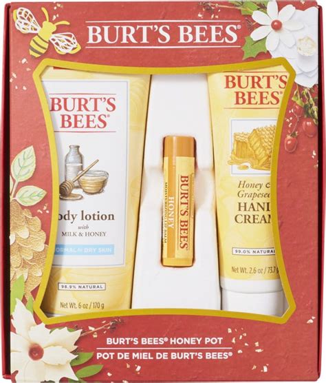 Burts Bees Honey Pot Assortment Holiday T Set