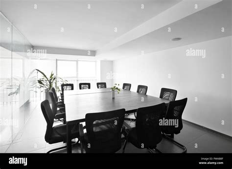 Modern Office Interiors Stock Photo Alamy