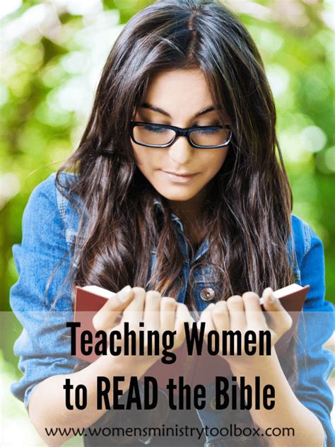 Teaching Women To Read The Bible Womens Ministry Toolbox