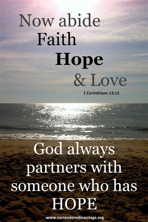 Faith Hope And Love Part 4 Change Your Thinking Journey To Surrender
