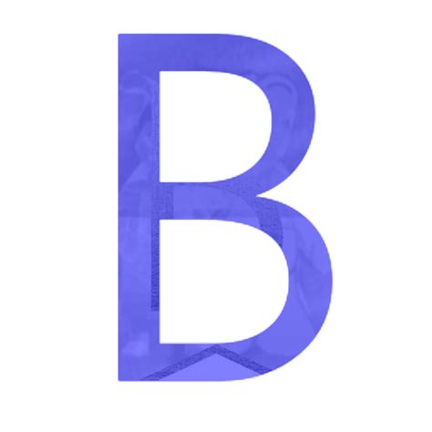 Free Blue Letter B Icono Download Blue Letter B Icono The Letter B