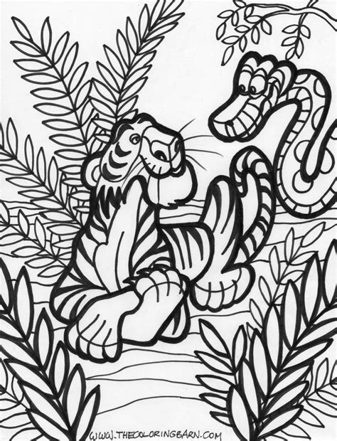 Jungle Coloring Pages 9 Coloring Kids