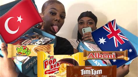 Trying Foreign Foods 🇦🇺and 🇹🇷 Edition Youtube