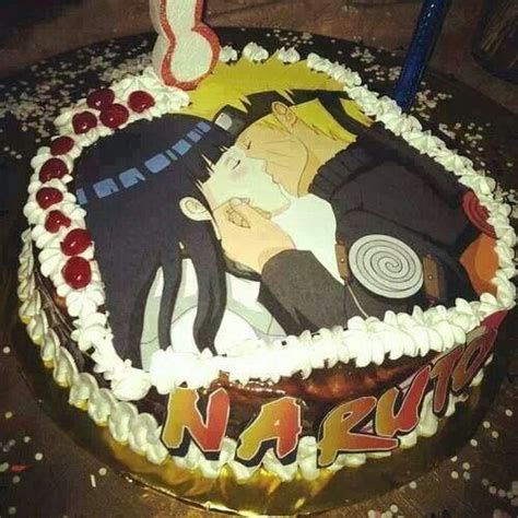 Naruto And Hinita Cake See This Is On Somebodys Cake Make This Happen Japan Naruto Y Hinata