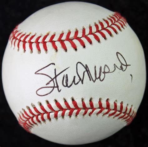 Lot Detail Stan Musial Signed Onl Baseball Jsa