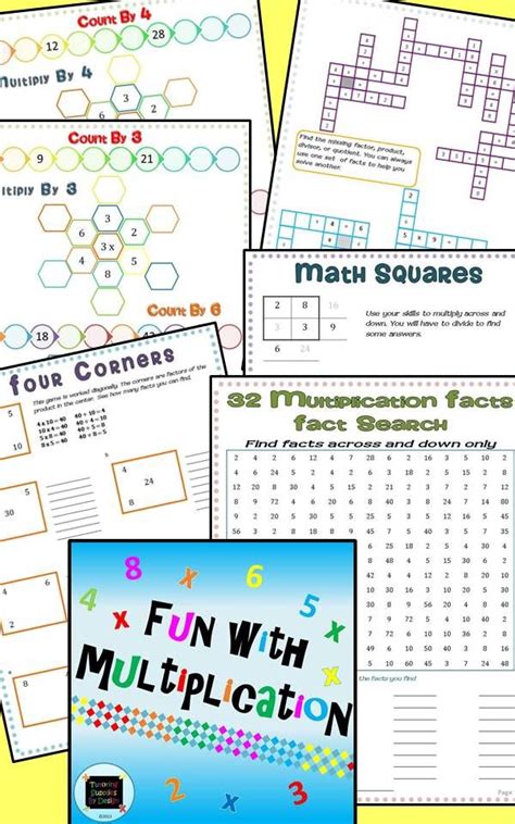 Multiplication Math Games For 3rd Grade