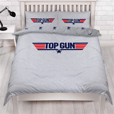 Top Gun Logo Panel Duvet Double Collins Wholesale