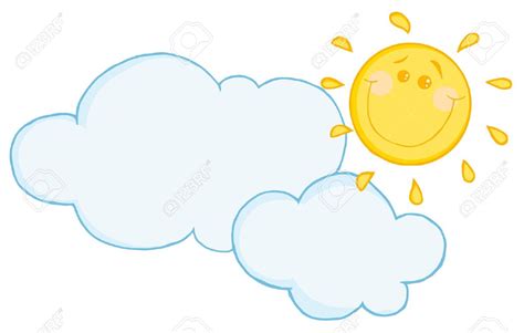 Sun And Clouds Clipart At Getdrawings Free Download