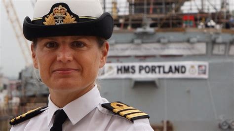 first female navy commander leaves ship amid affair claim bbc news