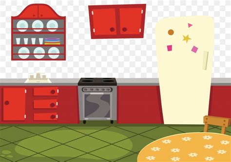 This wooden cabinet has handles on the top in the silver, opening, which reveals a massive storage area for all your kitchen essentials. Kitchen Cabinet Cartoon, PNG, 2981x2105px, Kitchen ...