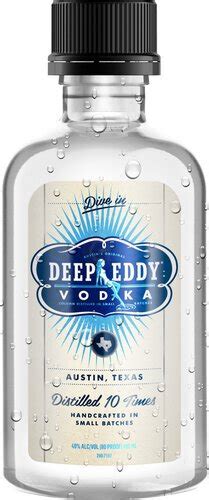 Deep Eddy Vodka 100ml Wendell Smith Liquors Nashville Tn Nashville Tn