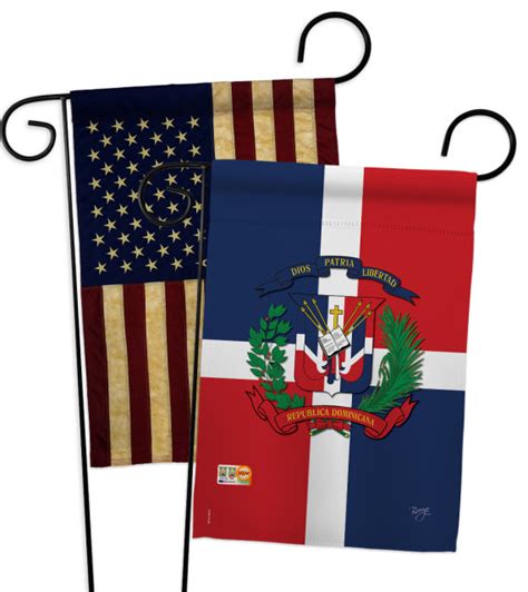 Dominican Republic Flags Of The World Nationality Garden Flags Pack Modern Flags And