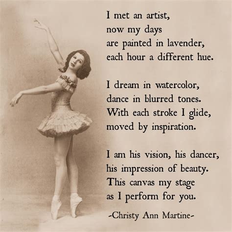 The Dancer Poem Art Quotes Artist Dancing Painting Painter