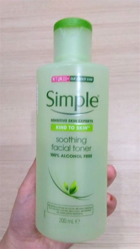 Skincare Review Simple Soothing Facial Toner