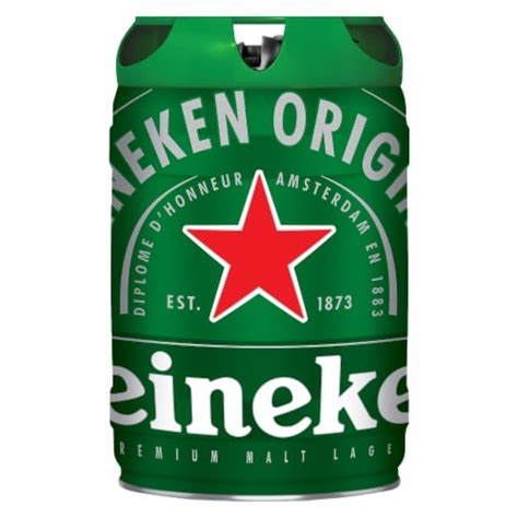 Heineken Original Lager Beer 5 Liter Keg 5 L King Soopers