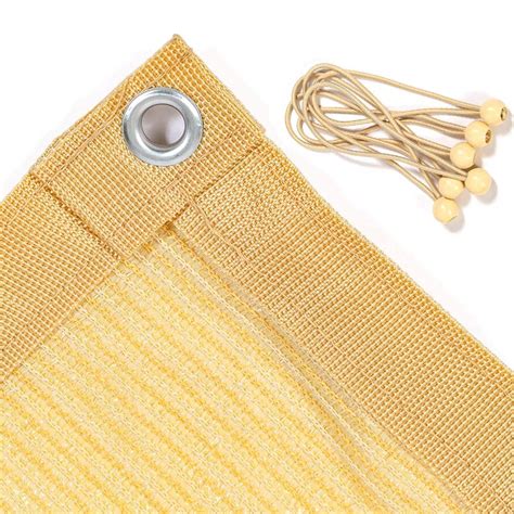 Shatex 10 Ft X 10 Ft 90 Fabric Sun Shade Cloth Taped Edge With