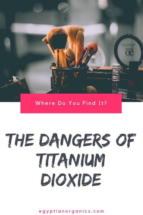 Titanium Dioxide Are Nanoparticles Safe Earth Dweller Daily Detox